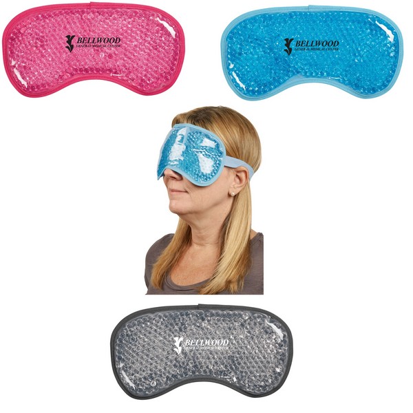 JH9430 Plush Gel Beads Hot/Cold Eye Mask With C...